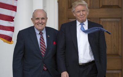 Trump taps Giuliani as cyber security master