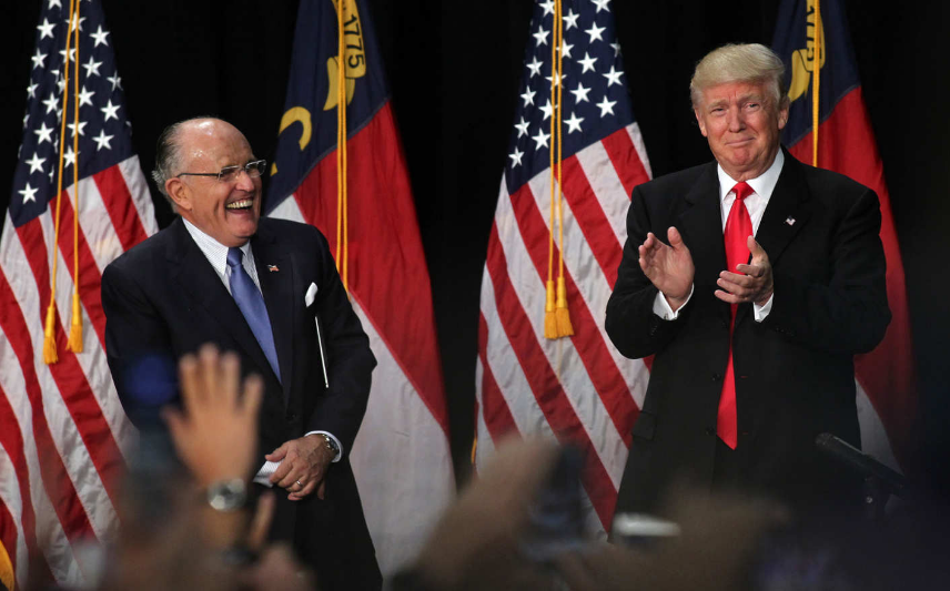 Trump chooses former New york city mayor Rudy Giuliani to oversee effort on cyber security