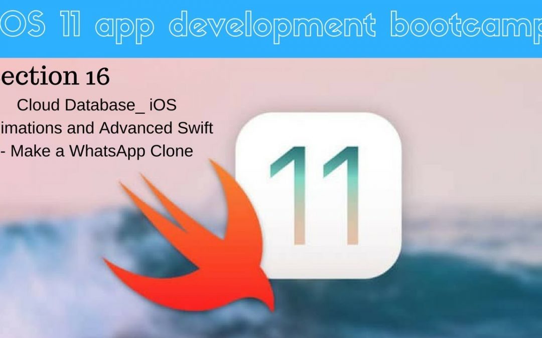 iOS 11 app development bootcamp (114 Let’s Register Some Users to our App)