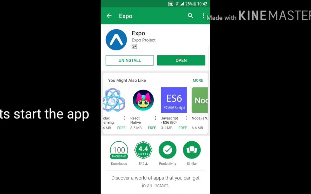 How to install Expo app on your mobile for React Native Development