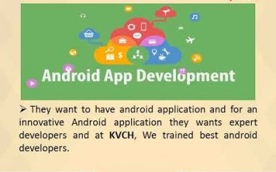 Enroll to 6 Months Training in Android App Development for Better Future