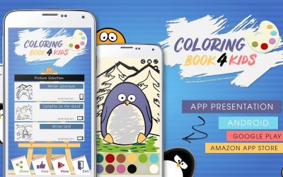 😊 Coloring Book For Kids – Android App Development Without Coding [ Adobe AIR, Animate ]