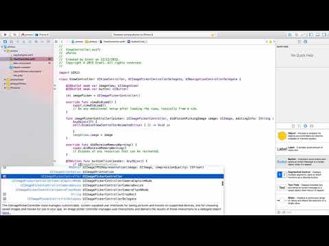 Mobile App Development in 27 Minutes: iOS App : Writing the Swift 2 code of an iOS app