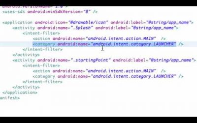 Android Application Development :Introduction to the Android Manifest