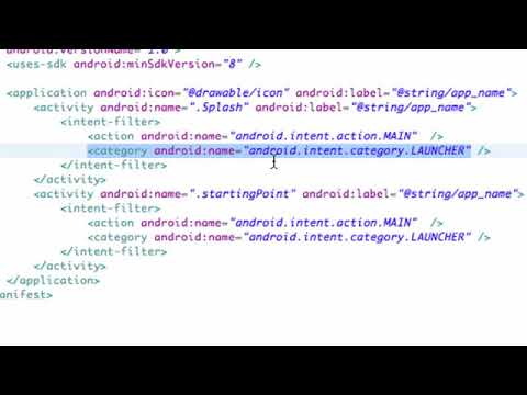 Android Application Development :Introduction to the Android Manifest