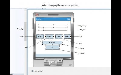 How to Develop Mobile UI Windows App Using Visual Studio 2008