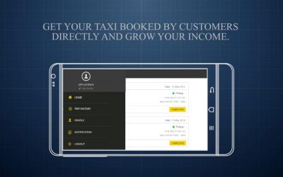Taxi driver – Android & iOS Mobile Application Development