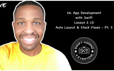 Lesson 2.10 App Development with Swift: Auto Layout and Stack Views – Part 3