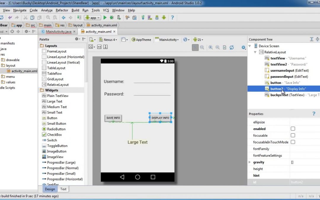 Android App Development for Beginners   66   Shared Preferences Example