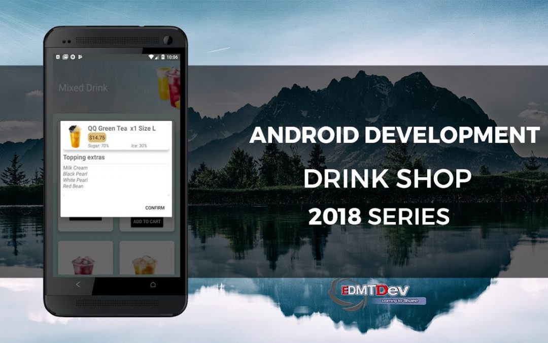 Android Development Tutorial – Drink Shop App part 8 Confirm Cart Dialog