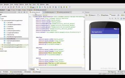 Intent in android studio in Urdu Hindi   Android App Development part 39