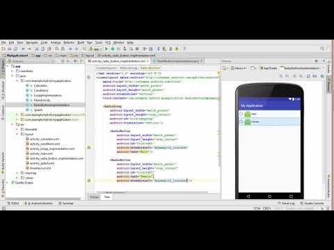 32. Radio button in android studio Urdu/Hindi | Android app development for beginners