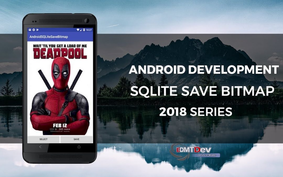 Android Development Tutorial – Save Bitmap to SQLite