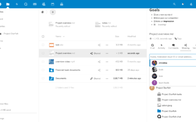 Nextcloud 16 introduces machine learning based security and usability features, ACL permissions and cross-app projects – Nextcloud