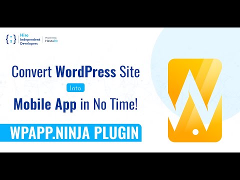 Develop the Mobile App for Your WordPress Site Using the WPApp.Ninja