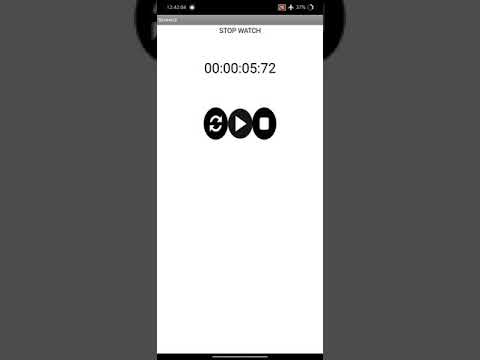 Timer and clock app using mobile app inventor