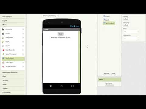 Lecture -4 Mobile App Development Course for Kids: Back End Design of First App
