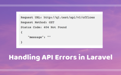 Laravel API Errors and Exceptions: How to Return Responses – Laravel Daily