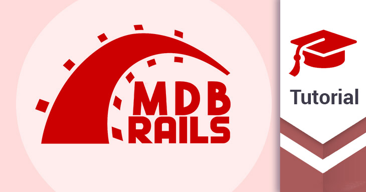 MD Bootstrap Ruby on Rails tutorial