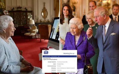 The Queen is hiring £60,000-a-year cyber security expert | Daily Mail Online