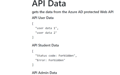 Implement app roles authorization with Azure AD and ASP.NET Core