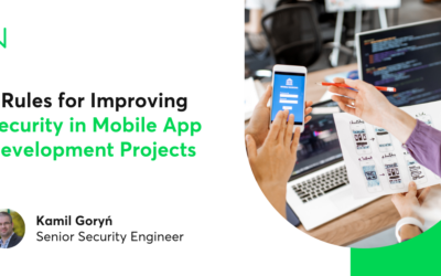 7 Rules for Improving Security in Mobile App Development Projects