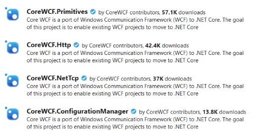 CoreWCF 1.0 has been Released, WCF for .NET Core and .NET 5+