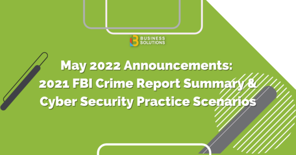 What’s New With i3? FBI Takeaways and New Cyber Security Tabletop Exercises